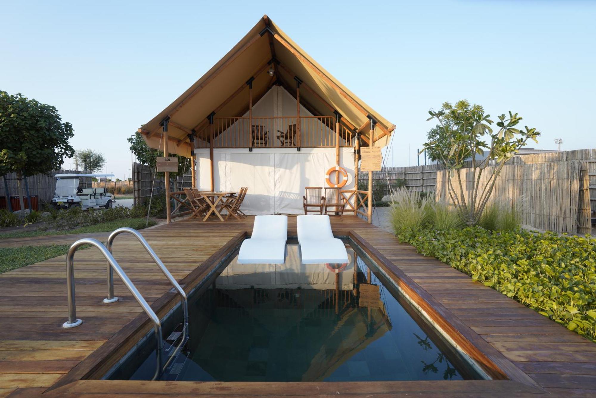 Bab Al Nojoum Hudayriyat Villas Abou Dabi Chambre photo